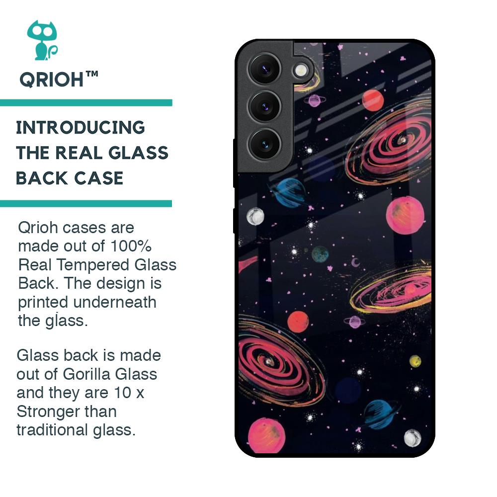 Galaxy In Dream Glass Case For Samsung Galaxy S22 Plus 5G