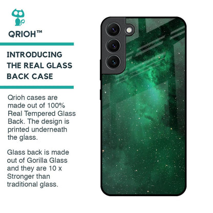 Emerald Firefly Glass Case For Samsung Galaxy S22 Plus 5G