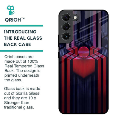 Super Art Logo Glass Case For Samsung Galaxy S22 Plus 5G