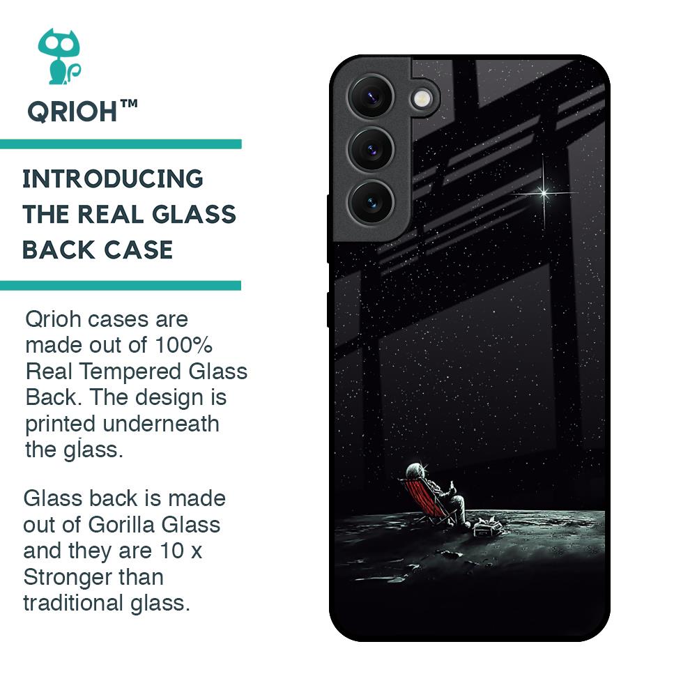 Relaxation Mode On Glass Case For Samsung Galaxy S22 Plus 5G