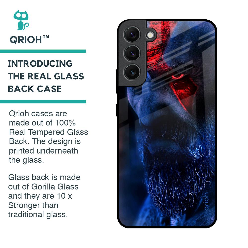God Of War Glass Case For Samsung Galaxy S22 Plus 5G