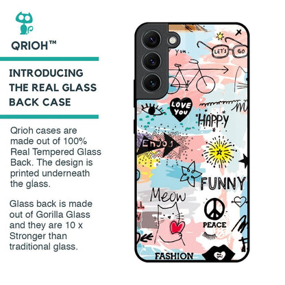 Just For You Glass Case For Samsung Galaxy S22 Plus 5G