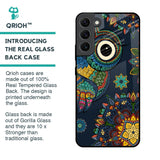 Owl Art Glass Case for Samsung Galaxy S22 Plus 5G
