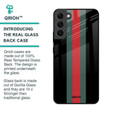 Vertical Stripes Glass Case for Samsung Galaxy S22 Plus 5G