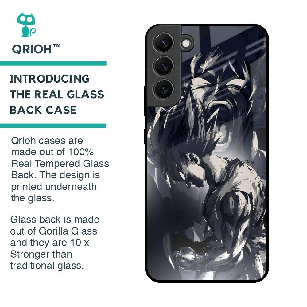 Sketch Art DB Glass Case for Samsung Galaxy S22 Plus 5G