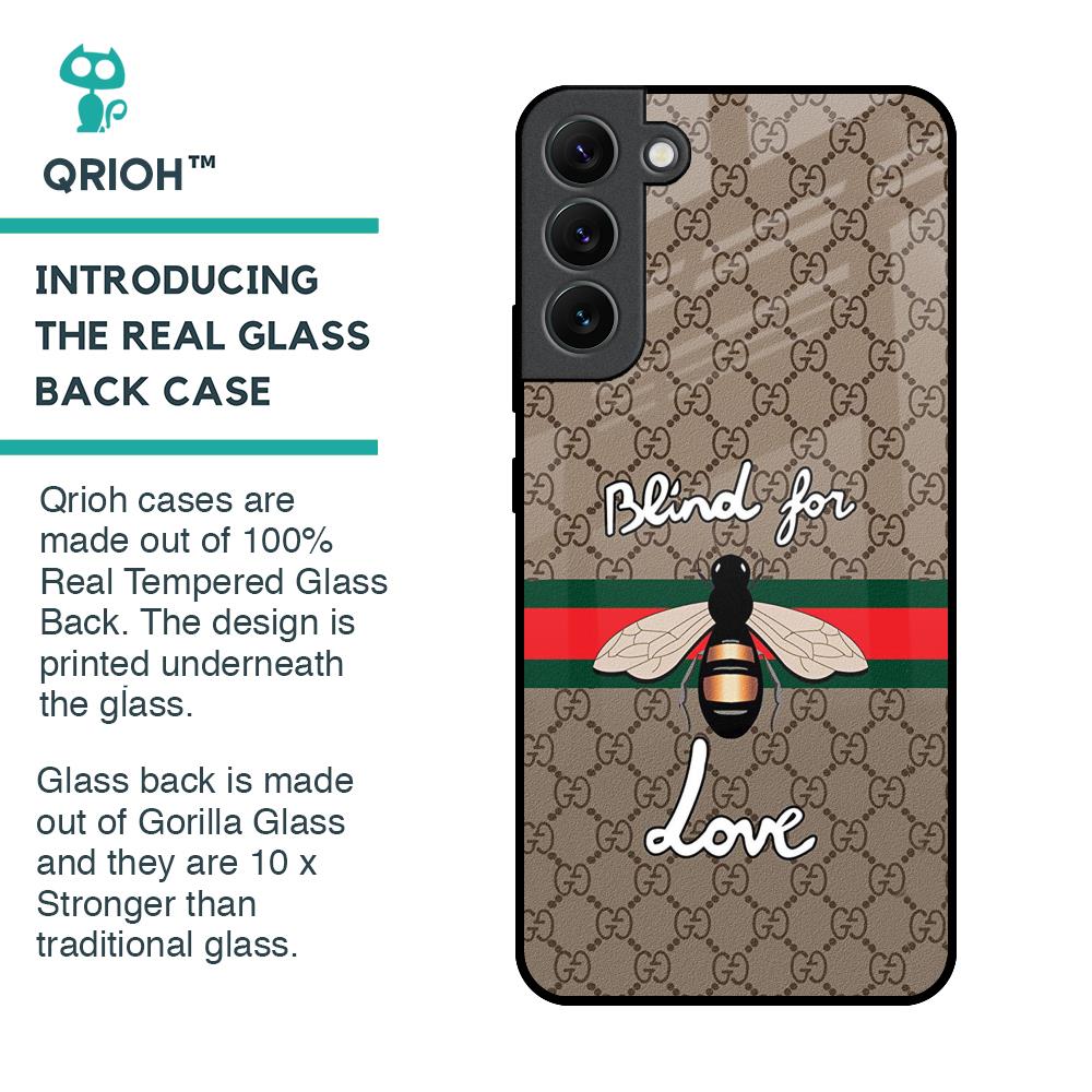 Blind For Love Glass Case for Samsung Galaxy S22 Plus 5G