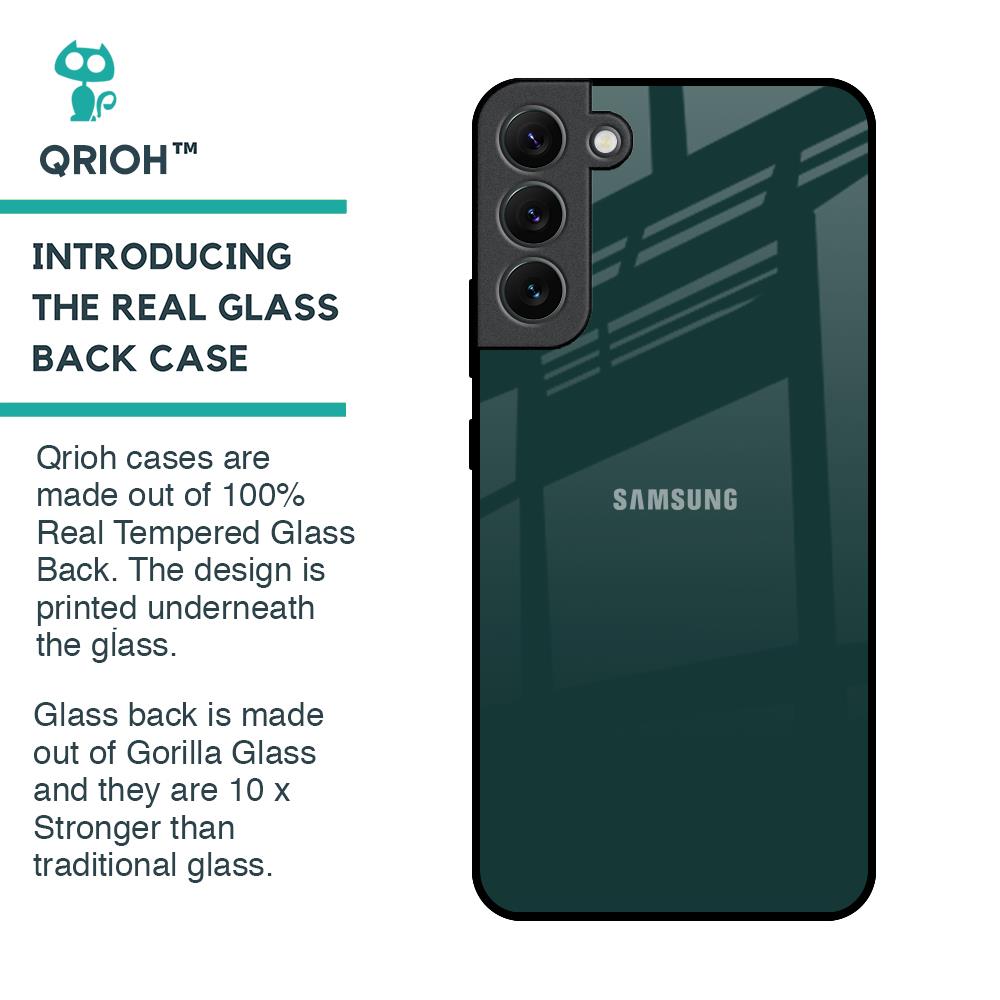 Olive Glass Case for Samsung Galaxy S22 Plus 5G
