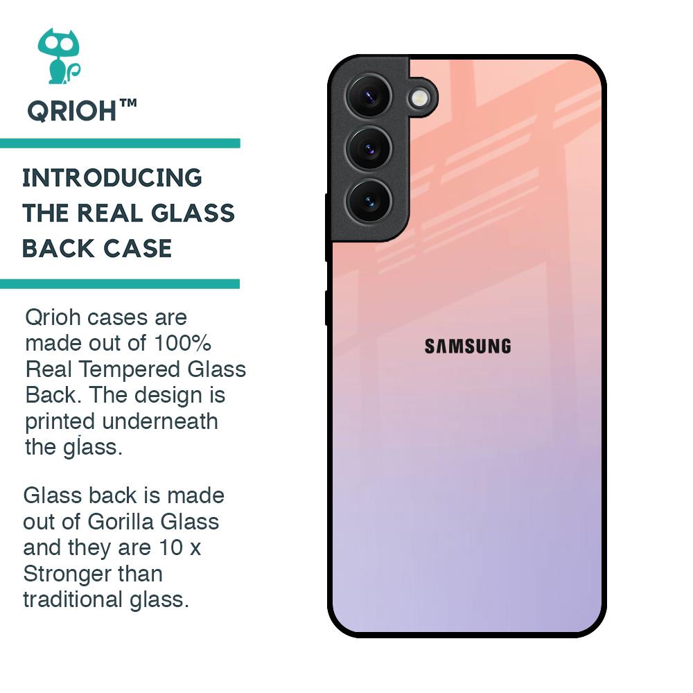 Dawn Gradient Glass Case for Samsung Galaxy S22 Plus 5G