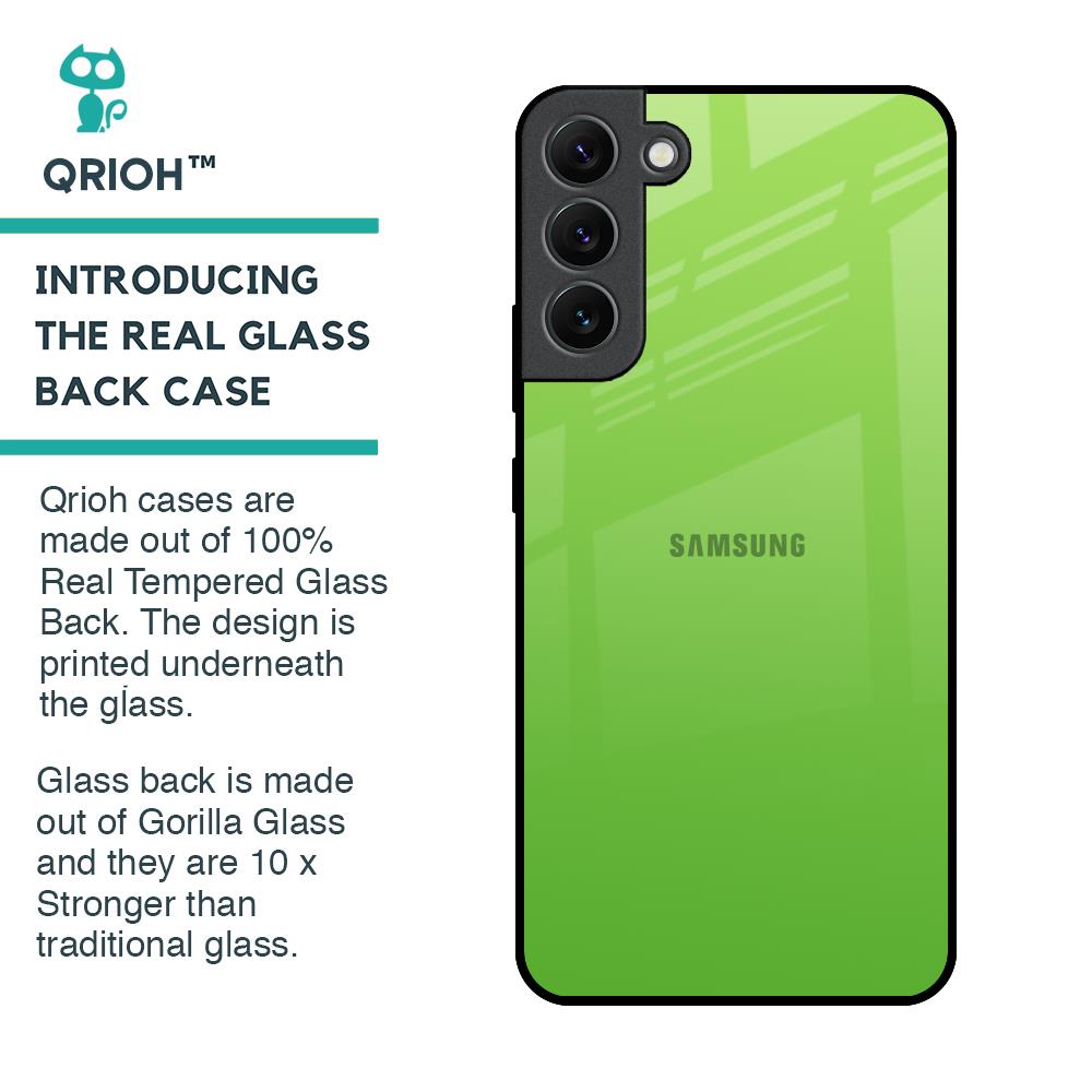 Paradise Green Glass Case For Samsung Galaxy S22 Plus 5G