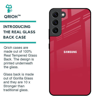 Solo Maroon Glass case for Samsung Galaxy S22 Plus 5G