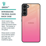 Pastel Pink Gradient Glass Case For Samsung Galaxy S22 Plus 5G