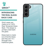 Arctic Blue Glass Case For Samsung Galaxy S22 Plus 5G