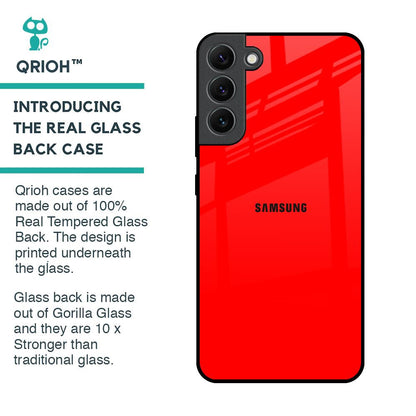 Blood Red Glass Case for Samsung Galaxy S22 Plus 5G