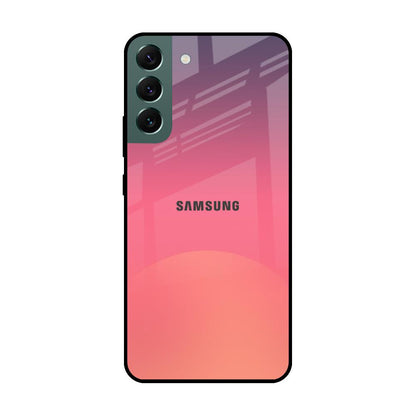 Sunset Orange Samsung Galaxy S22 Plus 5G Glass Cases & Covers Online