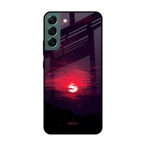 Morning Red Sky Samsung Galaxy S22 Plus 5G Glass Cases & Covers Online