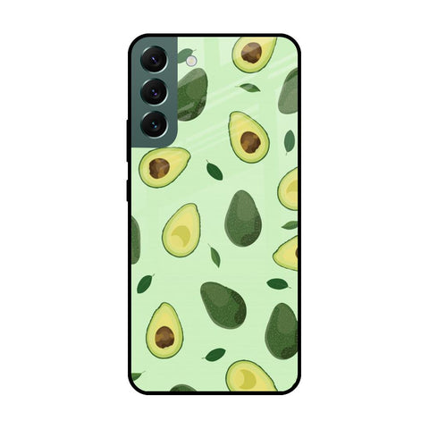 Avocado Green Samsung Galaxy S22 Plus 5G Glass Cases & Covers Online