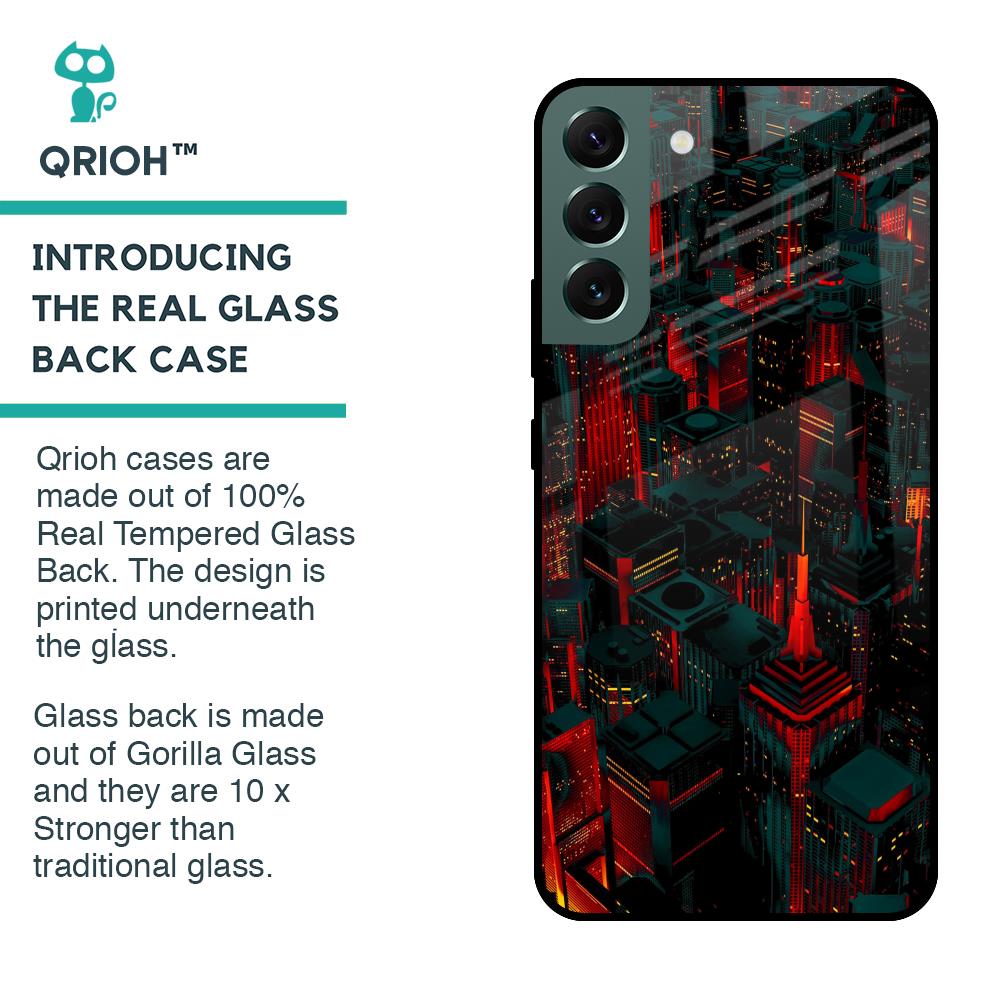 City Light Glass Case For Samsung Galaxy S22 Plus 5G