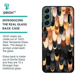 Bronze Abstract Glass Case for Samsung Galaxy S22 Plus 5G