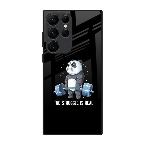 Real Struggle Samsung Galaxy S22 Ultra 5G Glass Back Cover Online