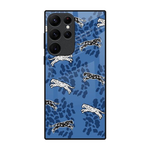 Blue Cheetah Samsung Galaxy S22 Ultra 5G Glass Back Cover Online