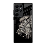 Brave Lion Samsung Galaxy S22 Ultra 5G Glass Back Cover Online