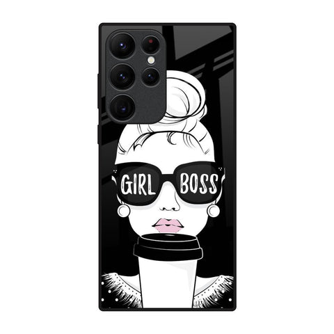 Girl Boss Samsung Galaxy S22 Ultra 5G Glass Back Cover Online