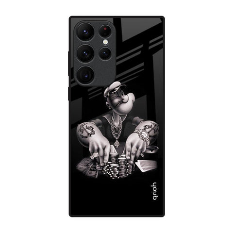 Gambling Problem Samsung Galaxy S22 Ultra 5G Glass Back Cover Online