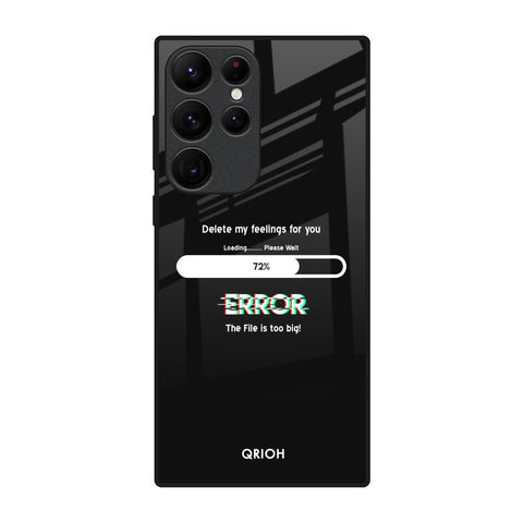 Error Samsung Galaxy S22 Ultra 5G Glass Back Cover Online
