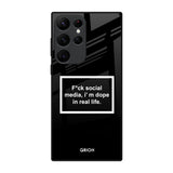 Dope In Life Samsung Galaxy S22 Ultra 5G Glass Back Cover Online