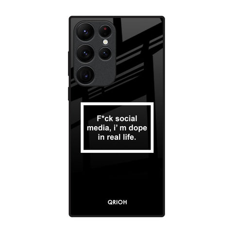Dope In Life Samsung Galaxy S22 Ultra 5G Glass Back Cover Online