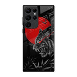 Red Moon Tiger Samsung Galaxy S22 Ultra 5G Glass Back Cover Online