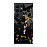 Dark Luffy Samsung Galaxy S22 Ultra 5G Glass Back Cover Online