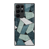 Abstact Tiles Samsung Galaxy S22 Ultra 5G Glass Back Cover Online