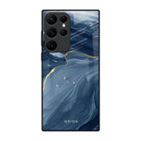 Deep Ocean Marble Samsung Galaxy S22 Ultra 5G Glass Back Cover Online