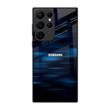 Blue Rough Abstract Samsung Galaxy S22 Ultra 5G Glass Back Cover Online