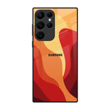 Magma Color Pattern Samsung Galaxy S22 Ultra 5G Glass Back Cover Online
