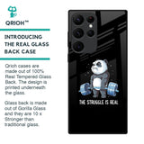 Real Struggle Glass Case for Samsung Galaxy S22 Ultra 5G
