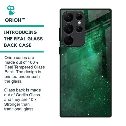Emerald Firefly Glass Case For Samsung Galaxy S22 Ultra 5G