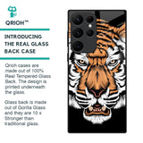 Angry Tiger Glass Case For Samsung Galaxy S22 Ultra 5G