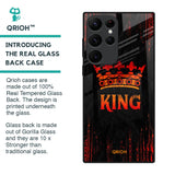 Royal King Glass Case for Samsung Galaxy S22 Ultra 5G