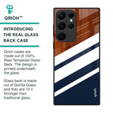 Bold Stripes Glass Case for Samsung Galaxy S22 Ultra 5G