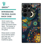 Owl Art Glass Case for Samsung Galaxy S22 Ultra 5G