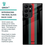 Vertical Stripes Glass Case for Samsung Galaxy S22 Ultra 5G