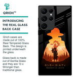 Luffy One Piece Glass Case for Samsung Galaxy S22 Ultra 5G