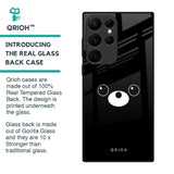 Cute Bear Glass Case for Samsung Galaxy S22 Ultra 5G