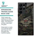 Army Warrior Glass Case for Samsung Galaxy S22 Ultra 5G