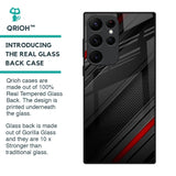 Modern Abstract Glass Case for Samsung Galaxy S22 Ultra 5G