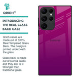 Magenta Gradient Glass Case For Samsung Galaxy S22 Ultra 5G