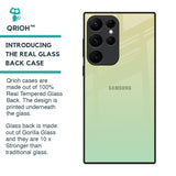 Mint Green Gradient Glass Case for Samsung Galaxy S22 Ultra 5G