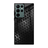 Dark Abstract Pattern Samsung Galaxy S22 Ultra 5G Glass Cases & Covers Online